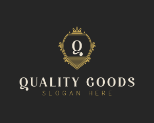 Upscale Royal Hotel logo design