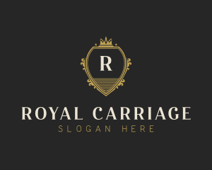 Upscale Royal Hotel logo design