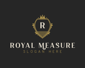 Upscale Royal Hotel logo design