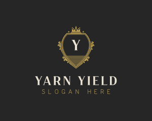 Upscale Royal Hotel logo design