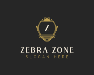 Upscale Royal Hotel logo design