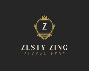 Upscale Royal Hotel logo design