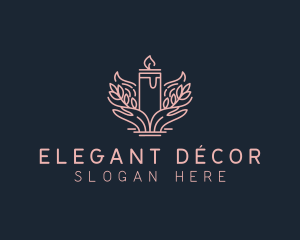 Handmade Candle Decor logo design