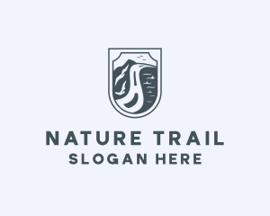 Outdoor Mountain Road  logo design