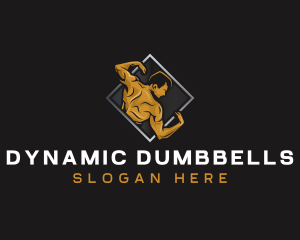 Gym Bodybuilder Fitness logo