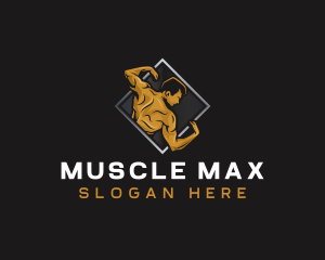 Gym Bodybuilder Fitness logo