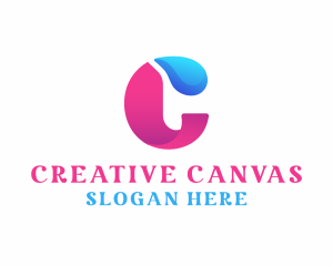 Creative Media Letter C logo design
