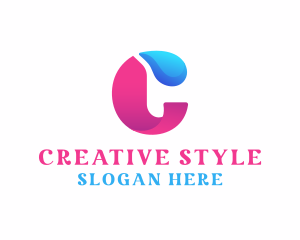 Creative Media Letter C logo design