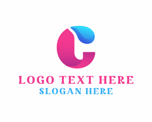 Social Media - Creative Media Letter C logo design
