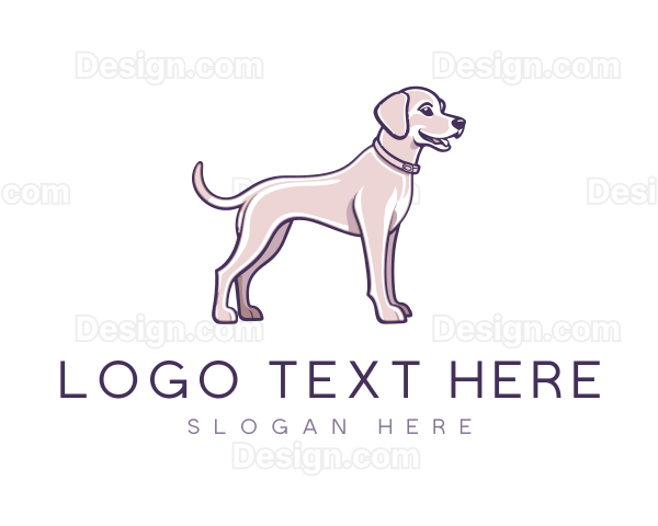 Happy Pet Dog Logo