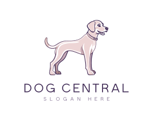 Happy Pet Dog logo design