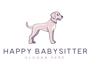 Happy Pet Dog logo design