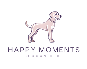 Happy Pet Dog logo design