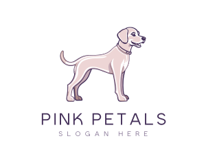 Happy Pet Dog logo design