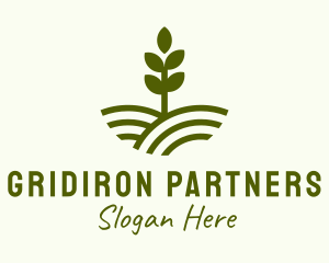 Seedling Farm Plant  Logo