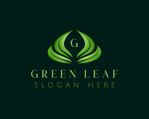 Plant Leaf Garden logo design