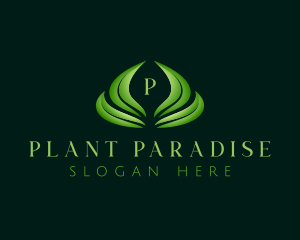 Plant Leaf Garden logo design