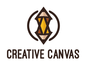 Creative Art Drawing Pencil logo design