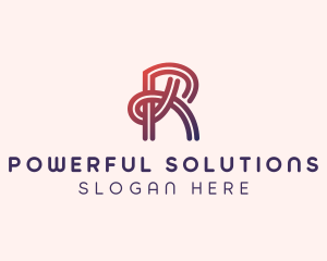 Generic Business Letter R logo design