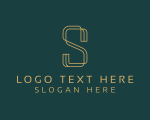 Minimalist Professional Letter S logo design