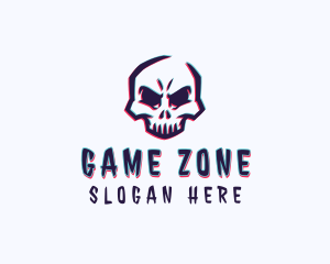 Game Skull Anaglyph logo