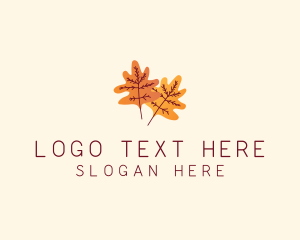 Autumn - Autumn Season Leaves logo design