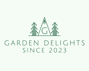 Pine Tree Forest logo design