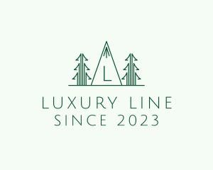 Pine Tree Forest logo design