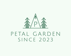 Pine Tree Forest logo design