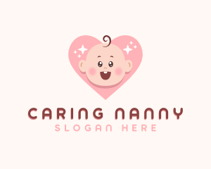 Cute Baby Heart logo