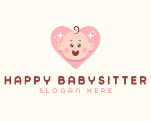 Cute Baby Heart logo