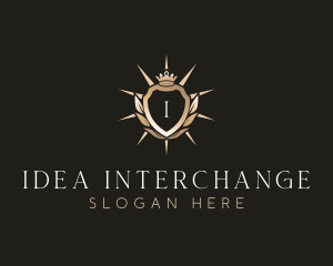 Regal Shield University logo design