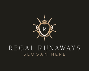 Regal Shield University logo design