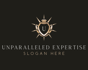 Regal Shield University logo design