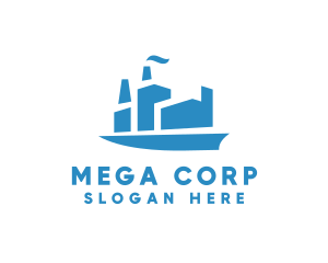 Cargo Ship Imports logo design