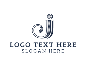 Business Brand Letter J logo