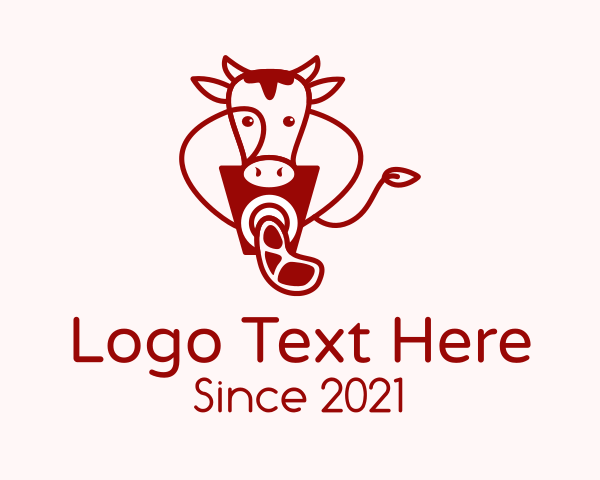 Meatshop logo example 2