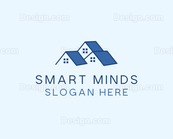 Residential Housing Roof Logo