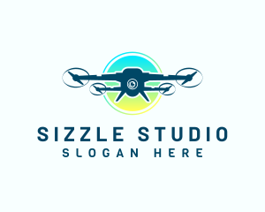 Drone Multimedia Studio logo design