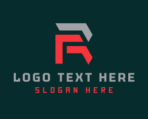 Generic Modern Letter R Logo