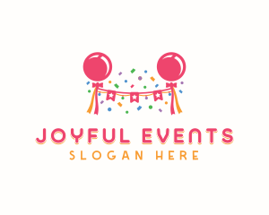 Balloon Party Event logo