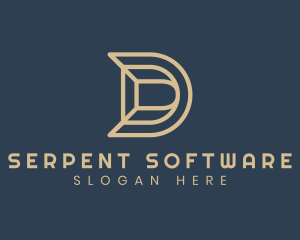 Generic Linear Letter D logo design