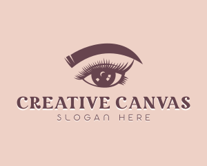 Makeup Artist Eyelash logo design