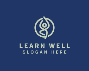 Holistic Wellness Yoga logo design