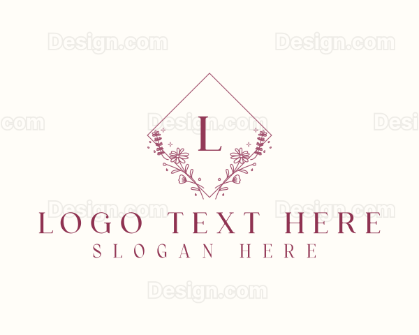 Elegant Flower Boutique Logo