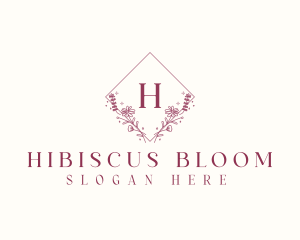 Elegant Flower Boutique logo design