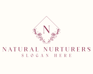 Elegant Flower Boutique logo design