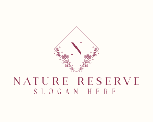 Elegant Flower Boutique logo design