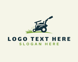 Grass Lawn Mower  logo