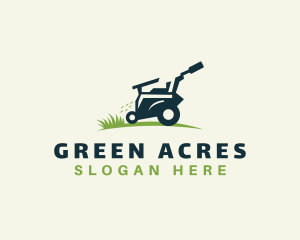 Grass Lawn Mower  logo